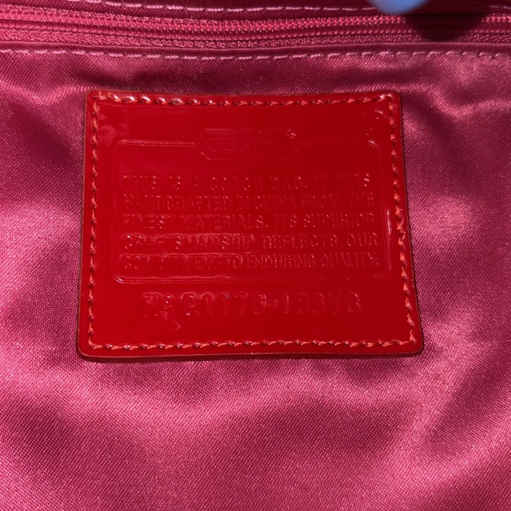 COACH Patent Leather Liquid Gloss Crossbody - Picture 14 of 17